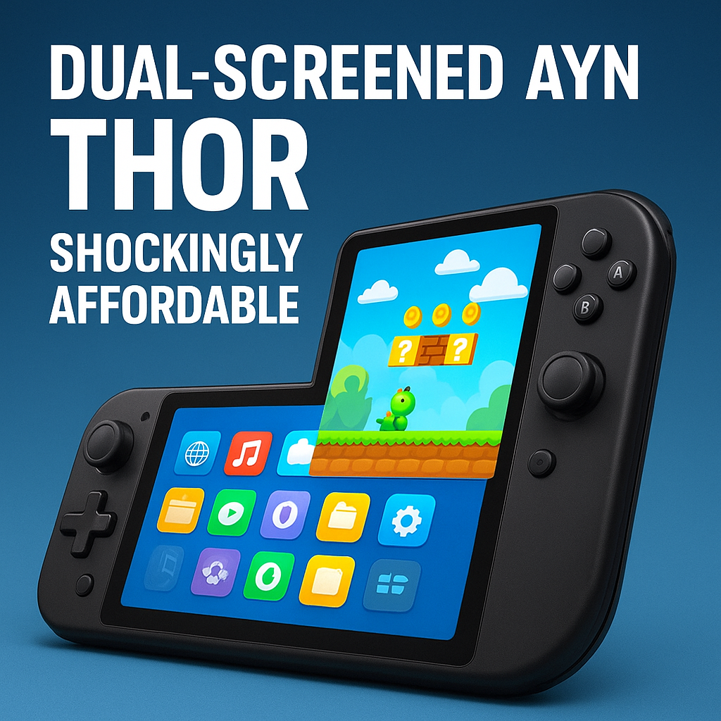 Dual Screens, Tiny Price AYN Thor Rewrites Handheld Value
